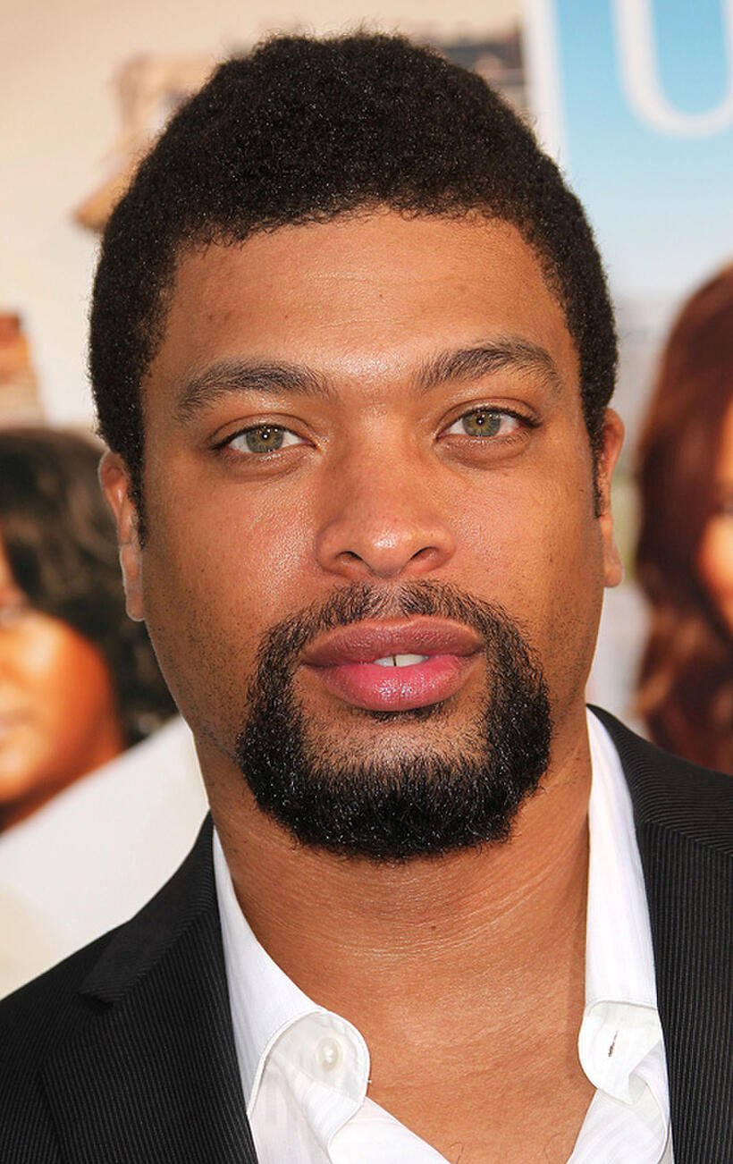 Deray Davis at the California premiere of "Jumping The Broom."