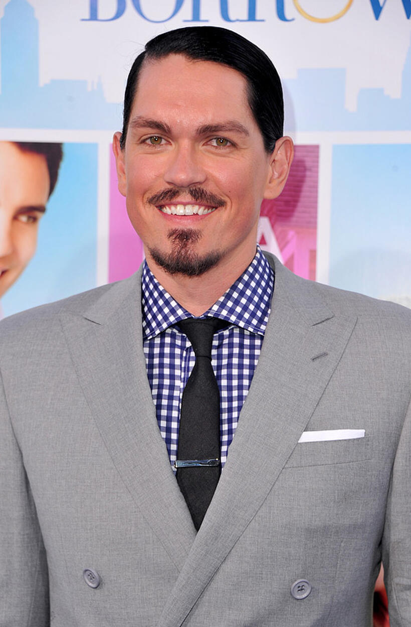 Steve Howey at the premiere of "Something Borrowed."