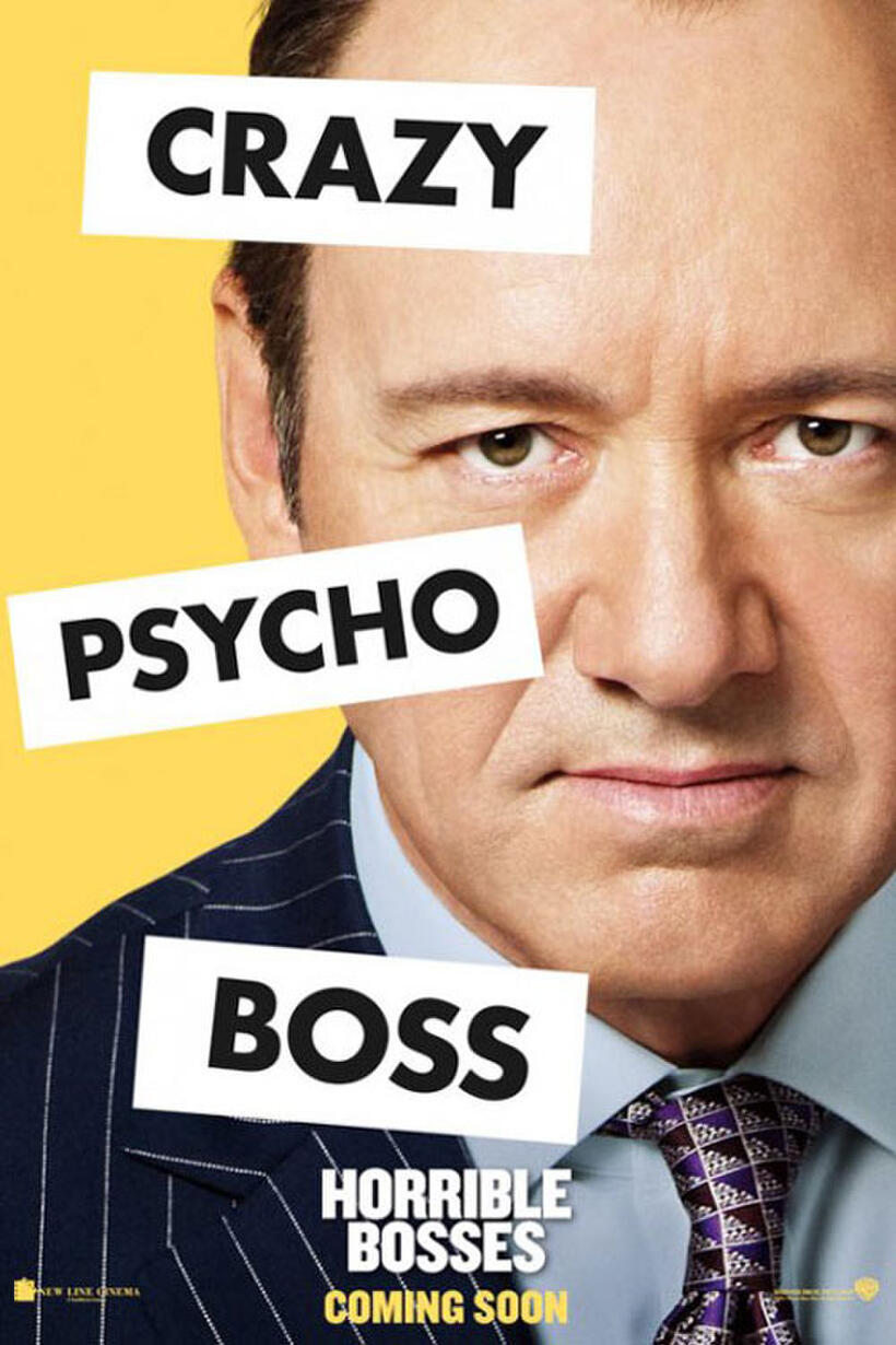 Character poster for "Horrible Bosses."
