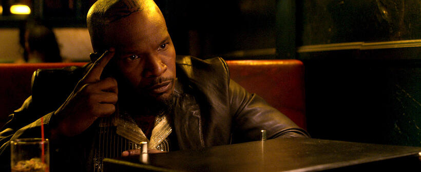 Jamie Foxx as Mf Jones in "Horrible Bosses."