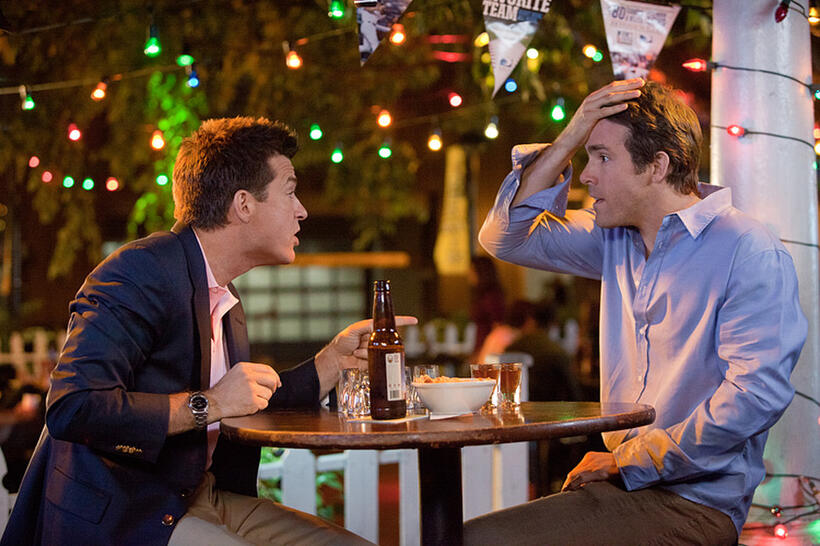 Jason Bateman as Dave and Ryan Reynolds as Mitch in "The Change-Up."