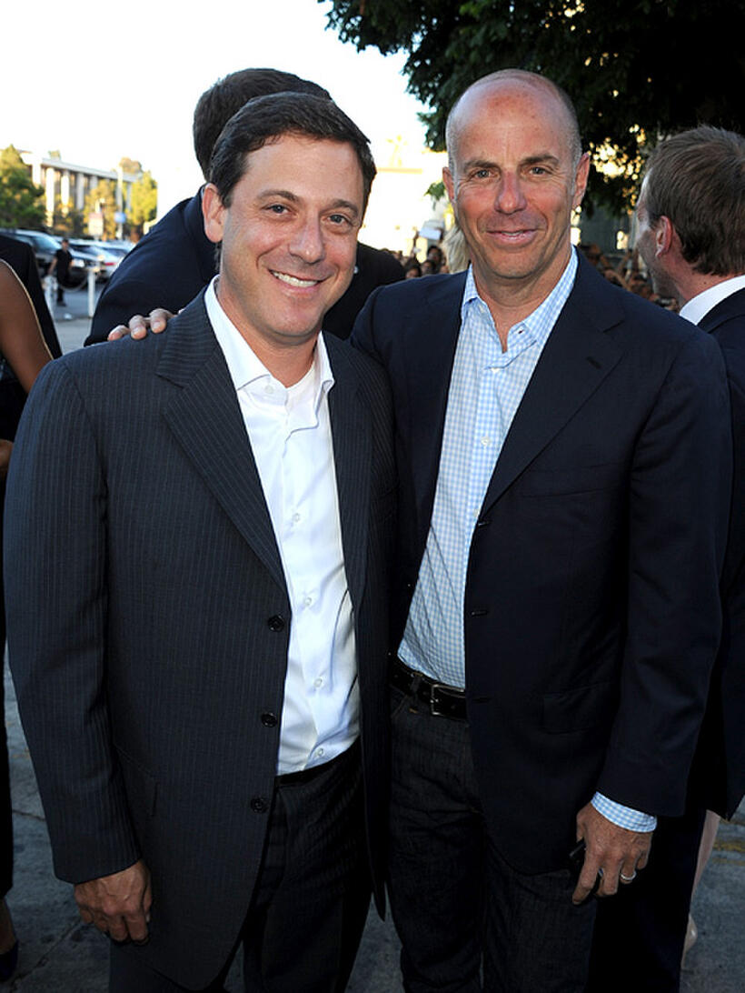 Universal Pictures chariman Adam Fogelson and producer Neal H. Moritz at the California premiere of "The Change-Up."