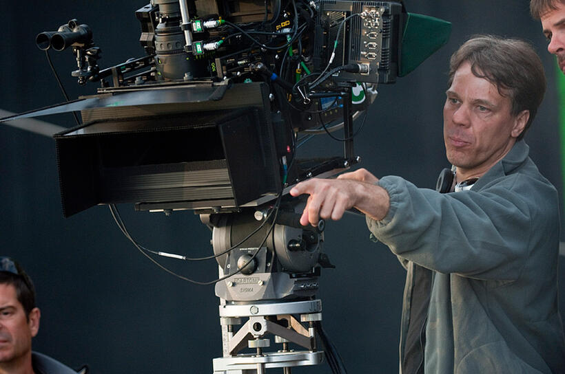 Director Steven Quale on the set of "Final Destination 5."