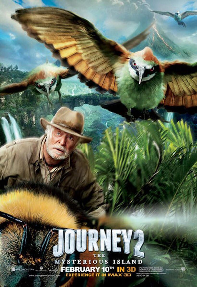 Poster art for "Journey 2: The Mysterious Island."