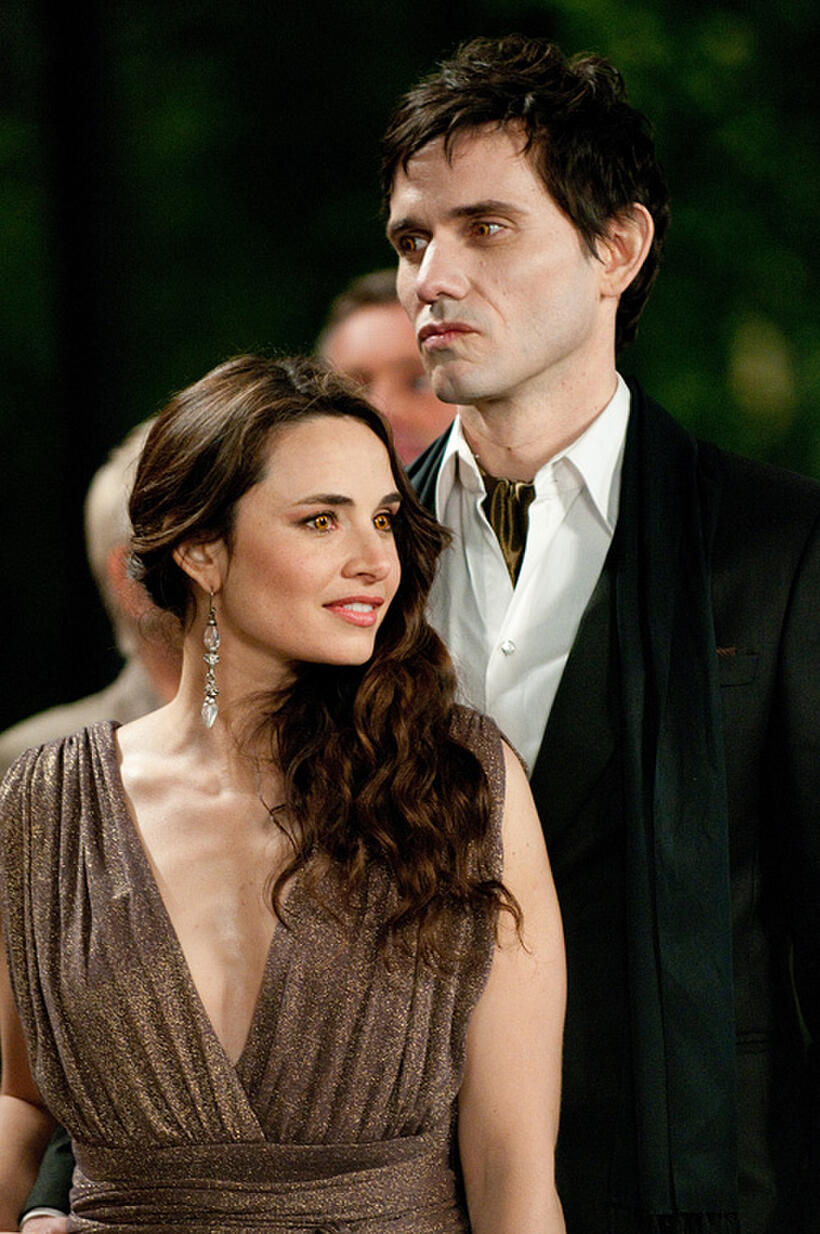 Mia Maestro as Carmen and Christian Camargo as Eleazar in "The Twilight Saga: Breaking Dawn - Part 1."
