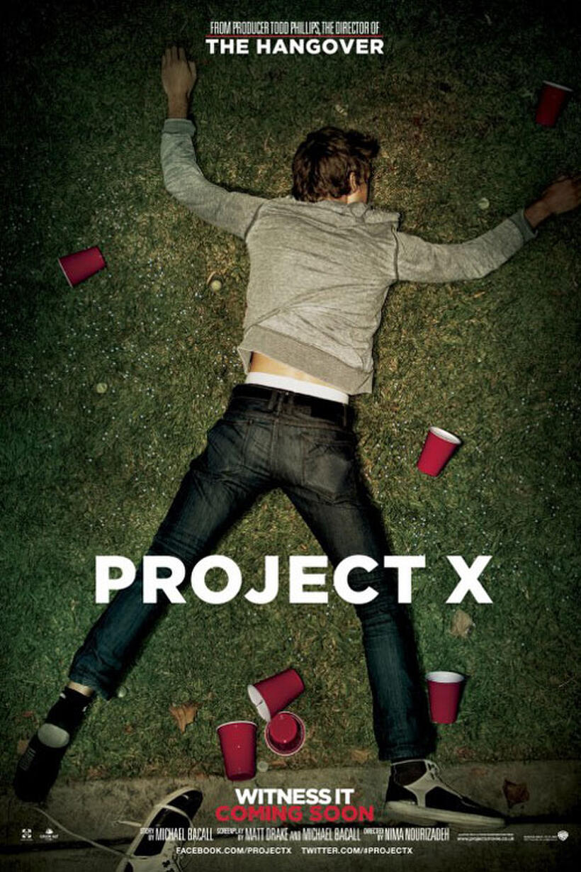 Poster art for "Project X."