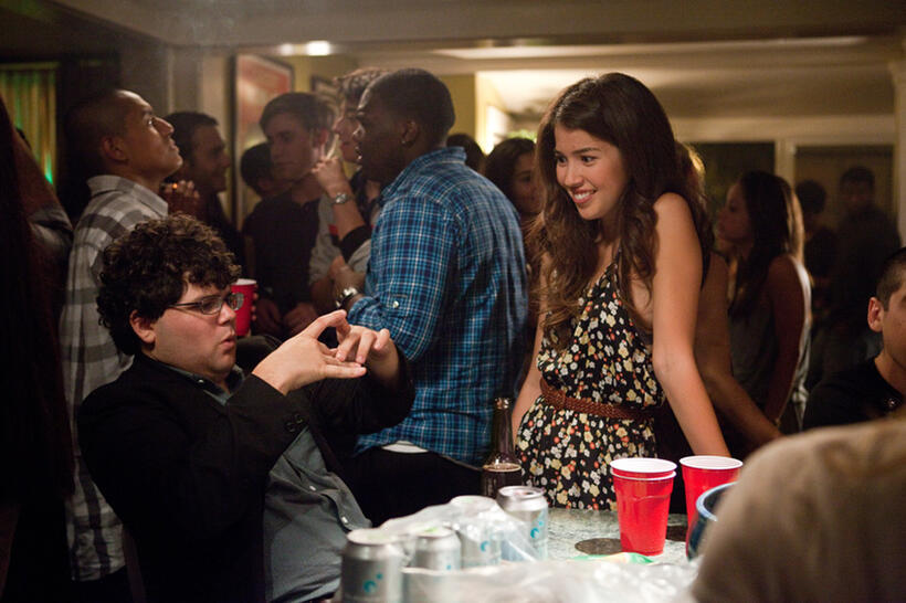 Jonathan Daniel Brown as JB and Nichole O' Connor as Nichole in "Project X."