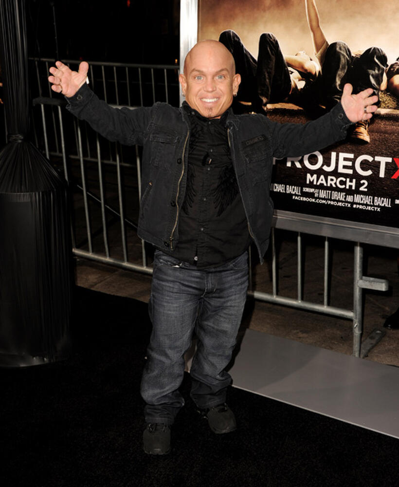 Martin Klebba at the California premiere of "Project X."