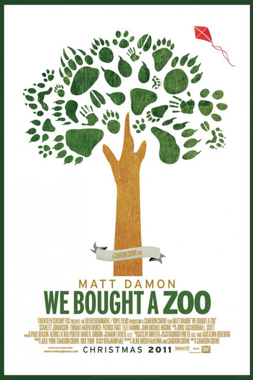 Poster art for "We Bought a Zoo."