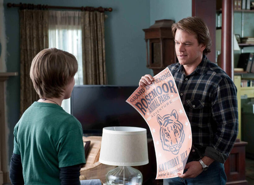 Matt Damon as Benjamin Mees in "We Bought A Zoo."