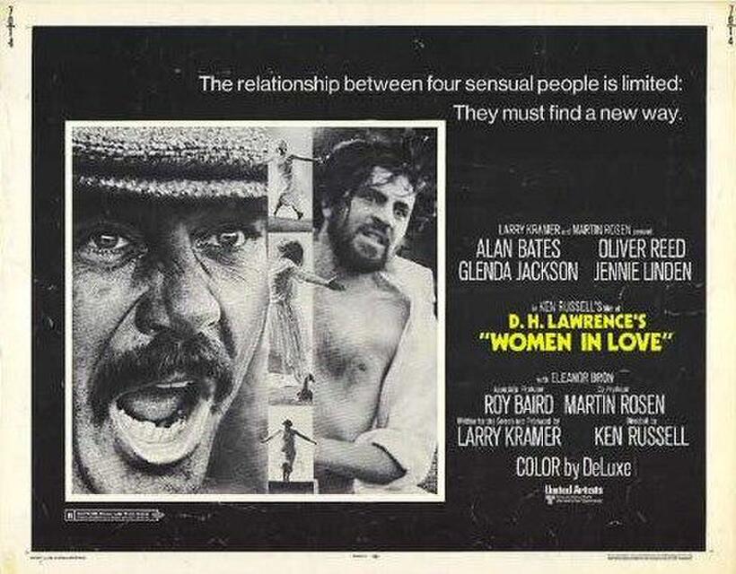 Poster art for "Women in Love."