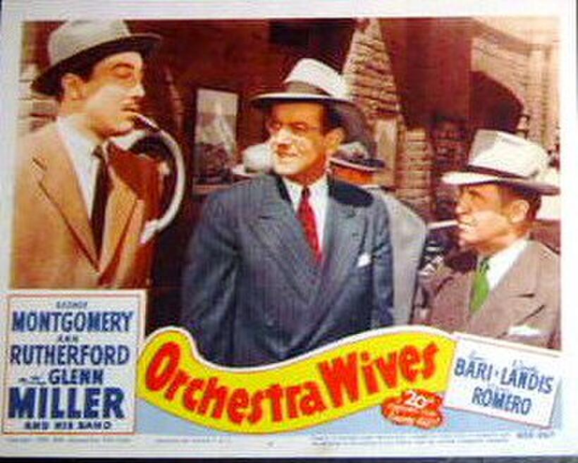 Poster art for "Orchestra Wives."
