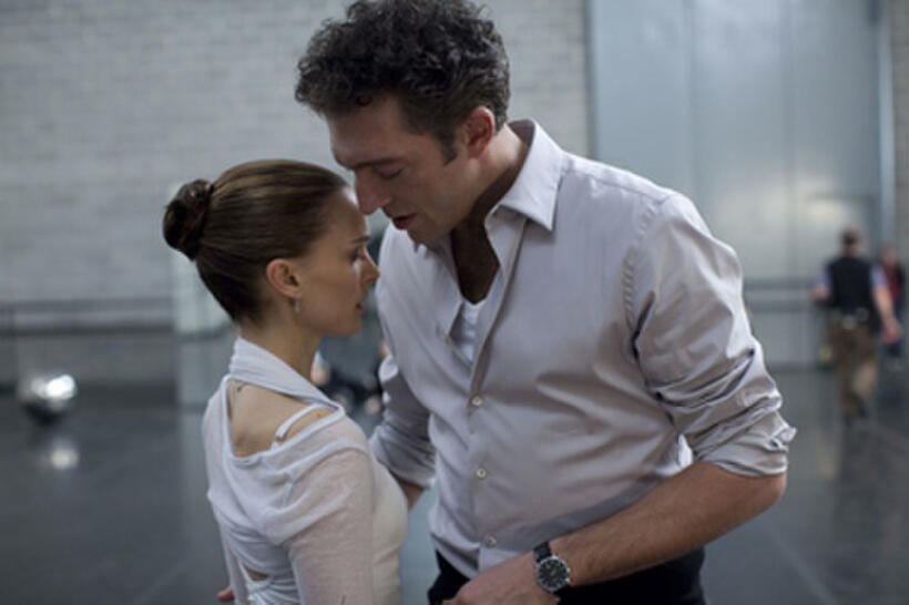 Natalie Portman and Vincent Cassel in "Black Swan."