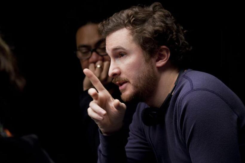 Director of photography Matthew Libatique and director Darren Aronofsky on the set of "Black Swan."