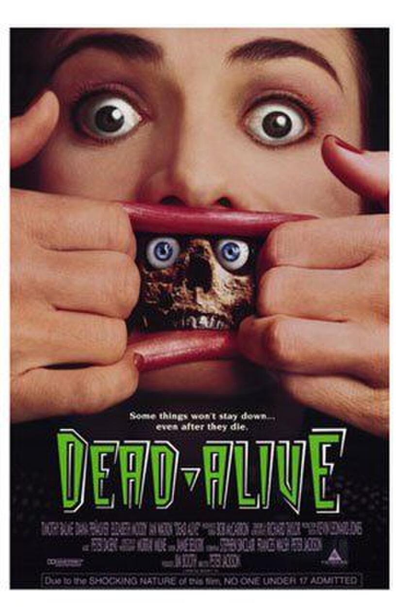 Poster art for "Dead Alive."