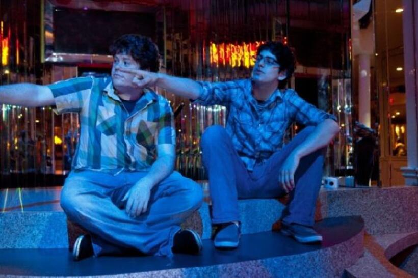 Zack Pearlman and Matt Bennett in "The Virginity Hit."