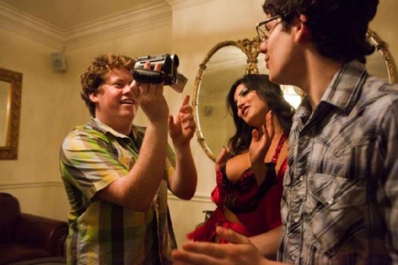 Zack Pearlman and Matt Bennett in "The Virginity Hit."