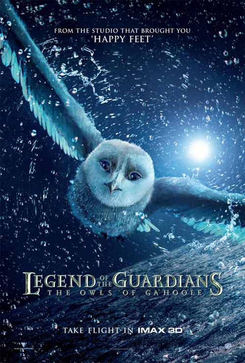 Poster art for "Legend of the Guardians: The Owls of Ga'Hoole."