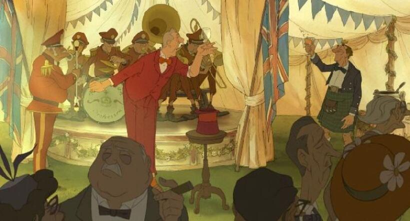 The Illusionist and the Scotsman in "The Illusionist."