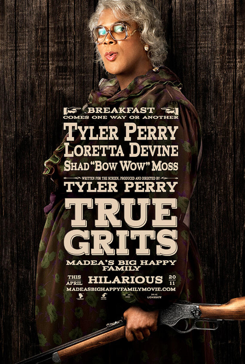 Poster art for "Tyler Perry's Madea's Big Happy Family."