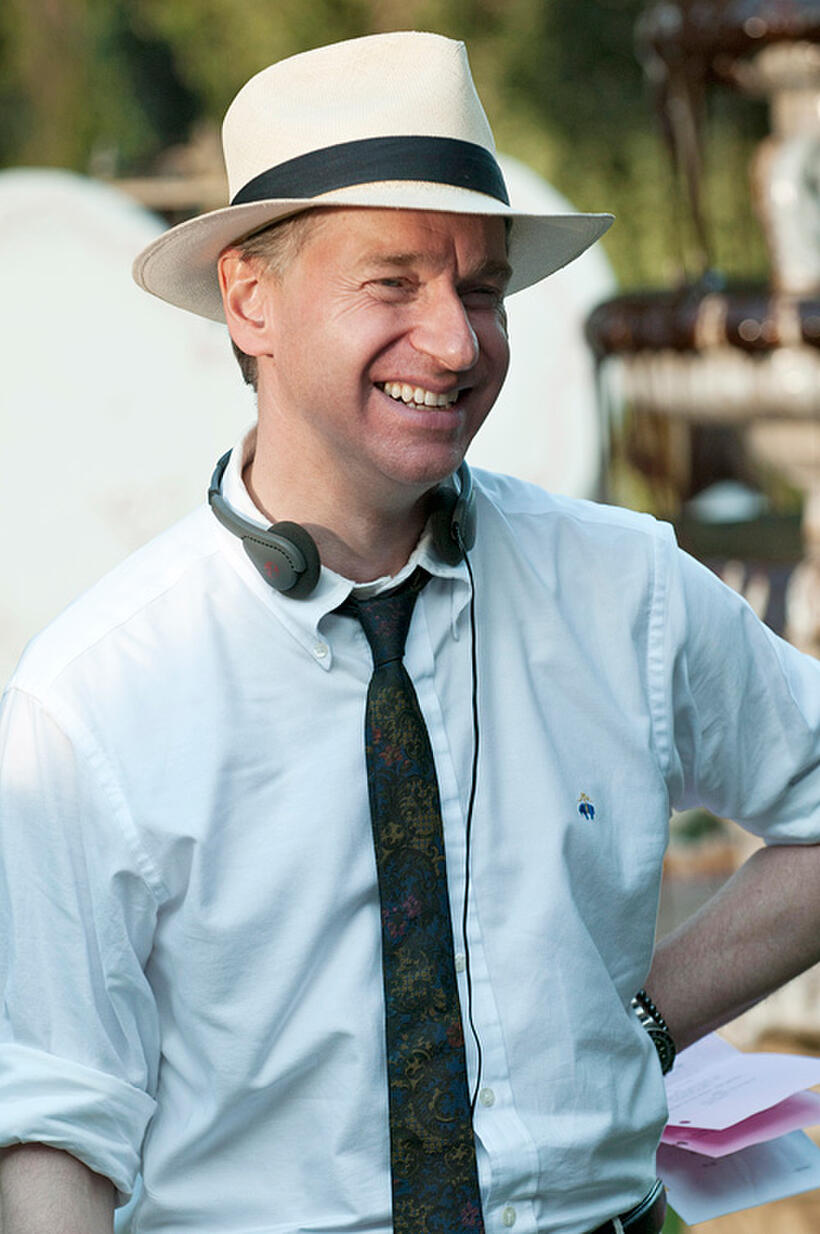 Director, executive producer Paul Feig on the set of "Bridesmaids."