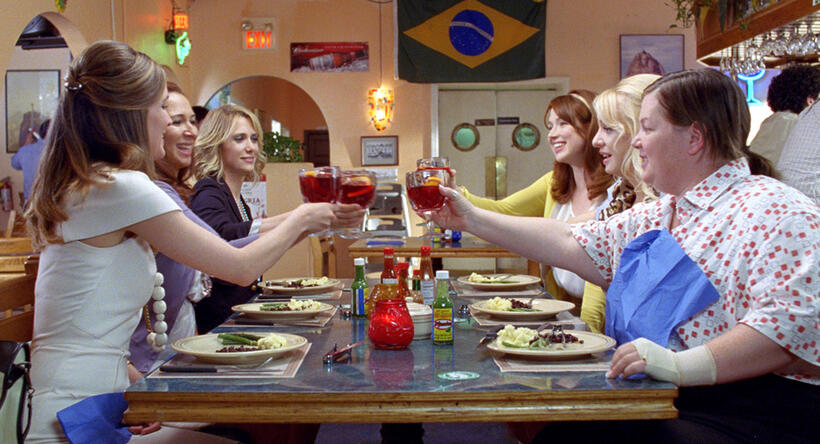 A scene from "Bridesmaids."
