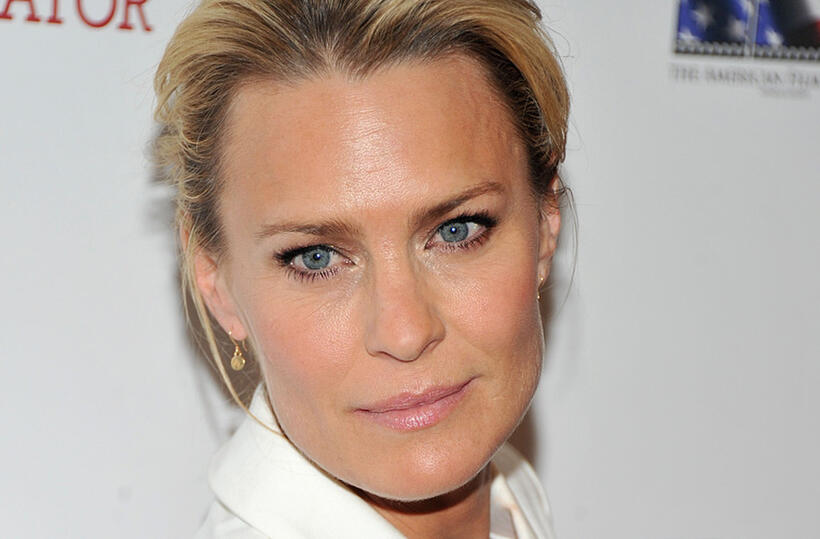 Robin Wright at the New York premiere of "The Conspirator."