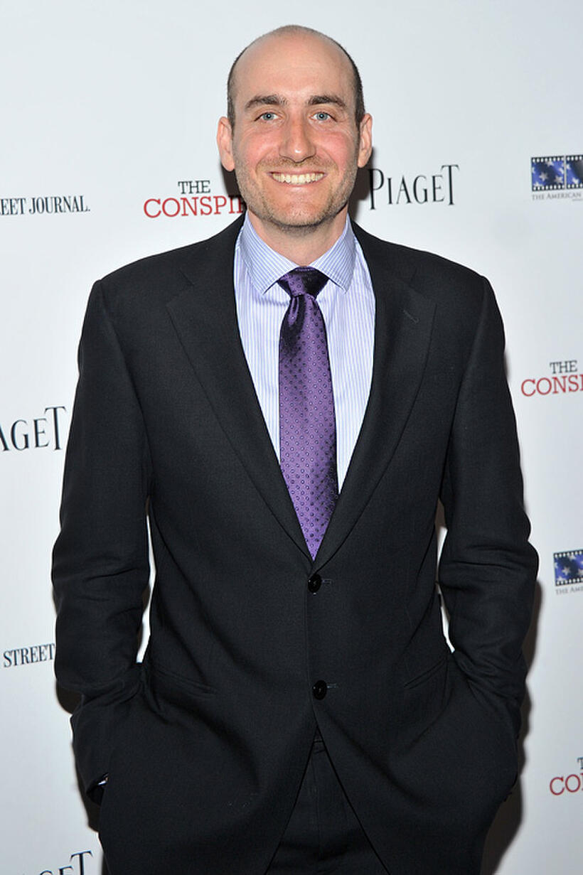 Screenwriter James D. Solomon at the New York premiere of "The Conspirator."