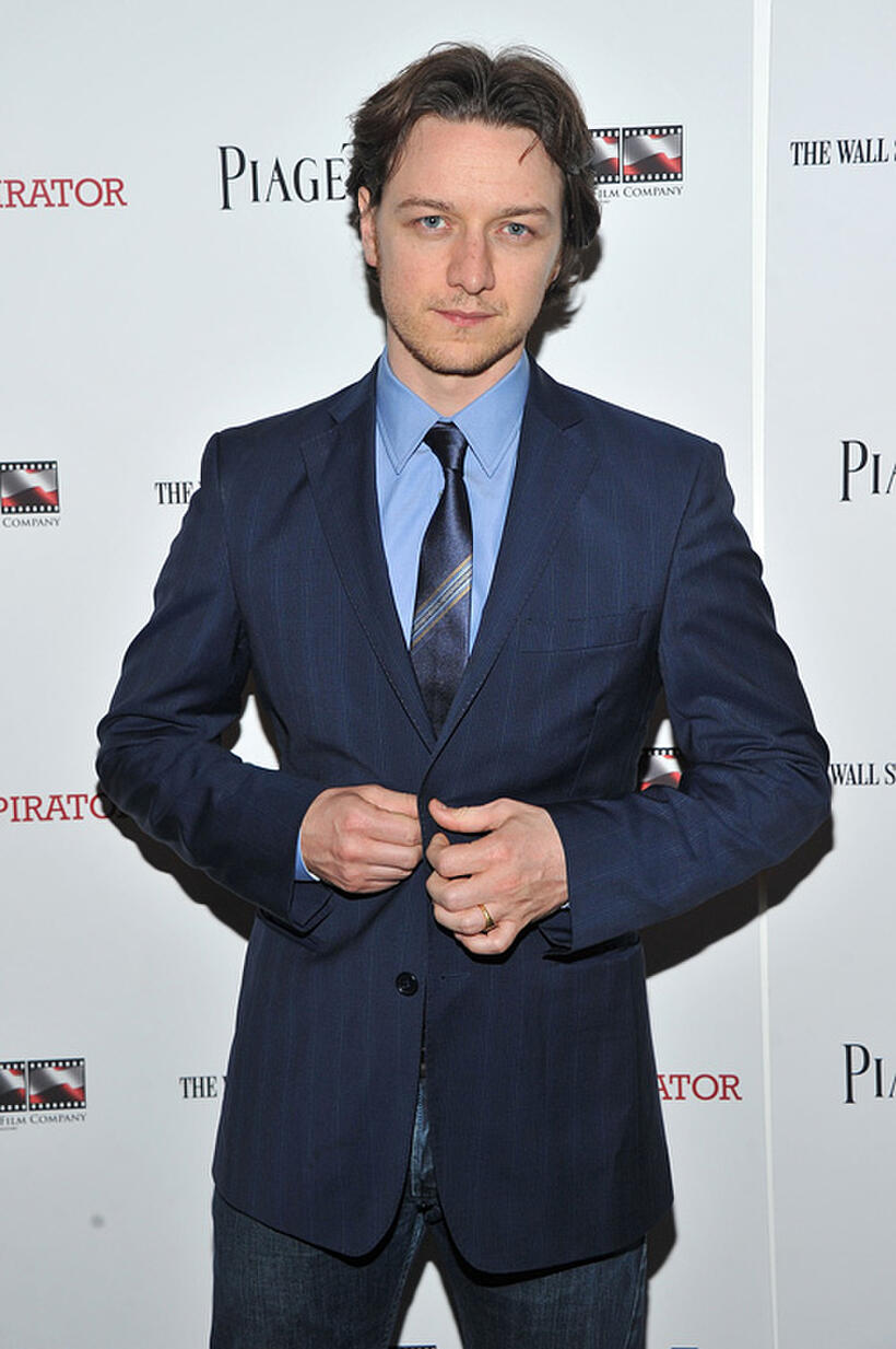 James McAvoy at the New York premiere of "The Conspirator."
