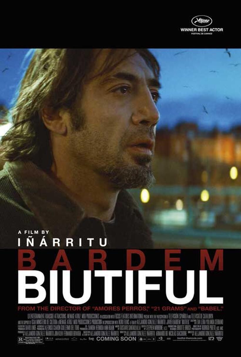 Poster art for "Biutiful."