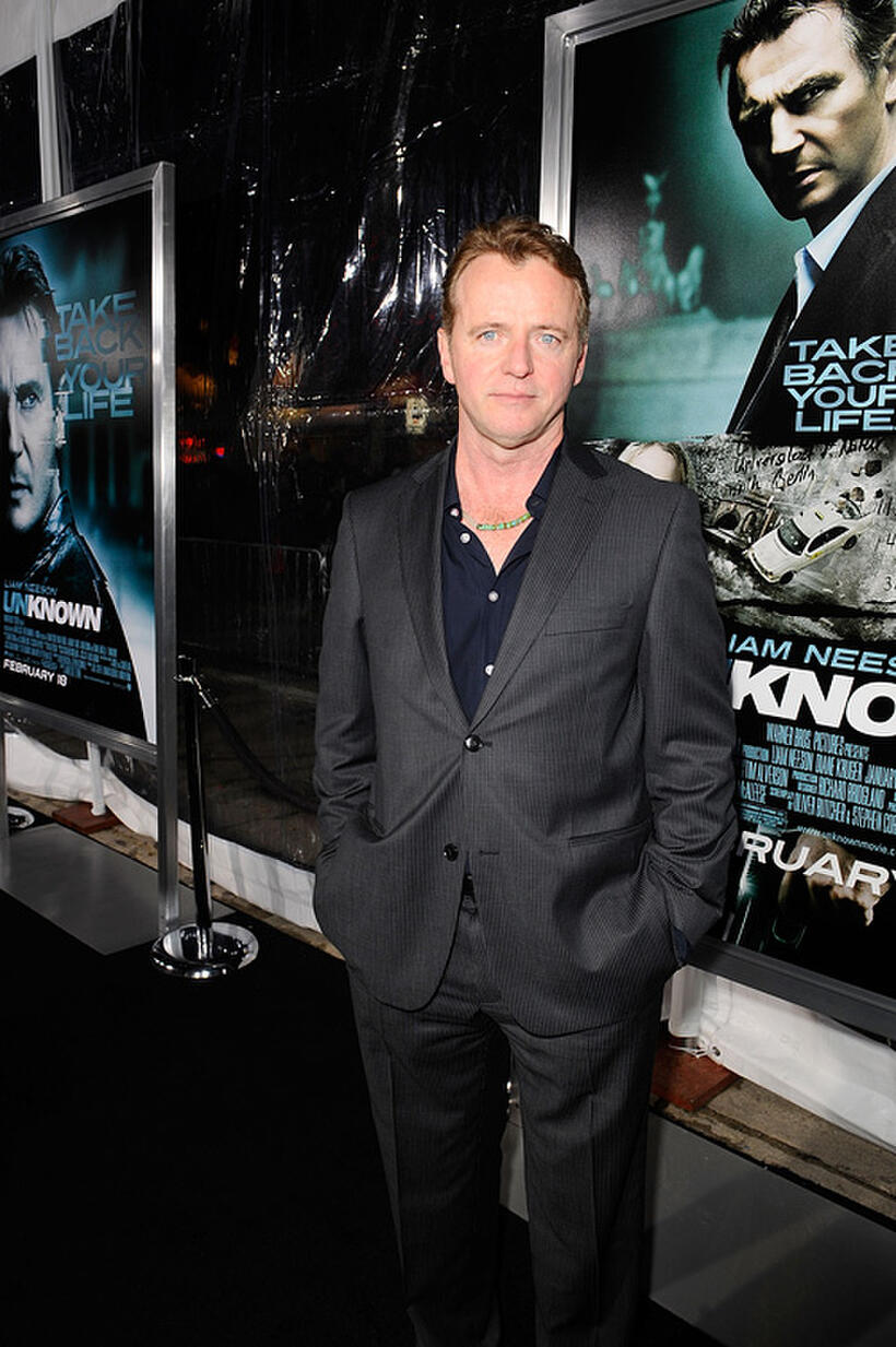 Aidan Quinn at the California premiere of "Unknown."