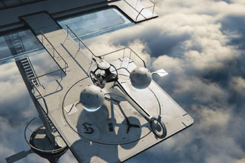 A scene from "Oblivion."
