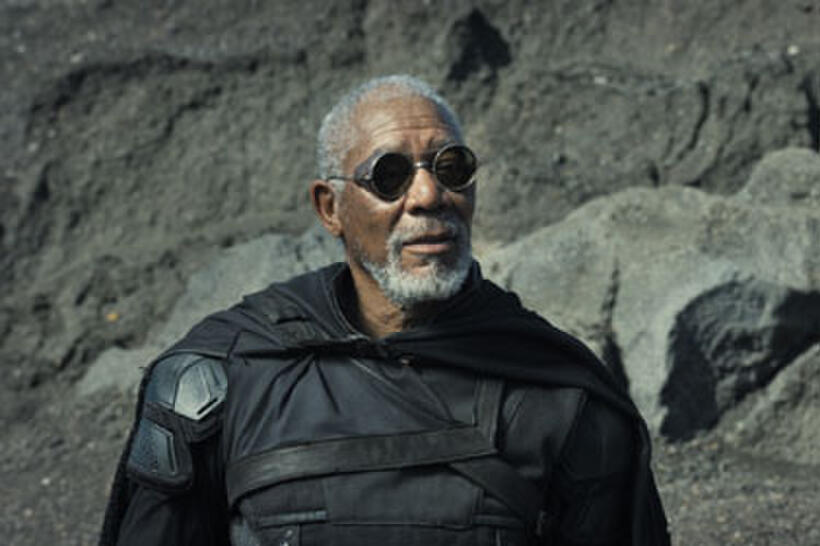 Morgan Freeman in "Oblivion."