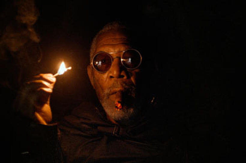 Morgan Freeman in "Oblivion."