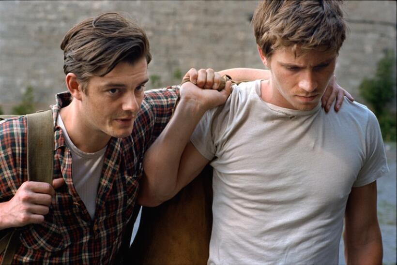 Sam Riley as Sal and Garrett Hedlund as Dean in "On The Road."