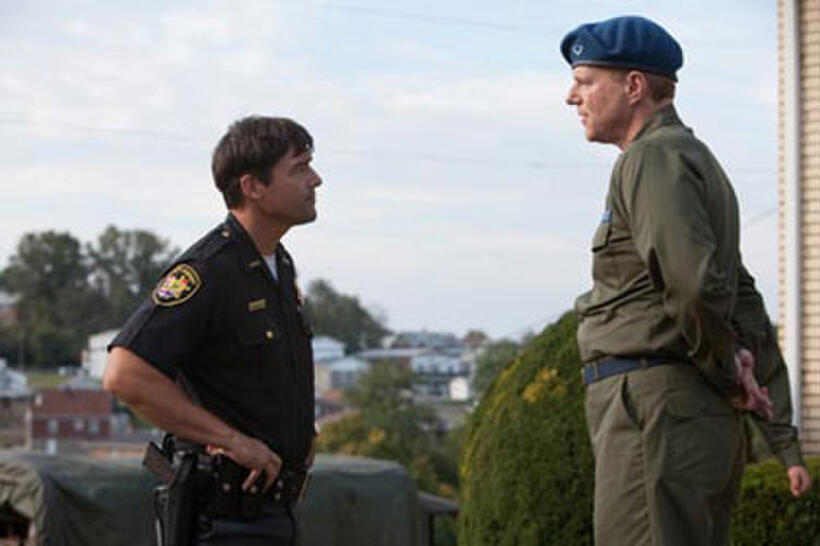 Kyle Chandler and Noah Emmerich in "Super 8."