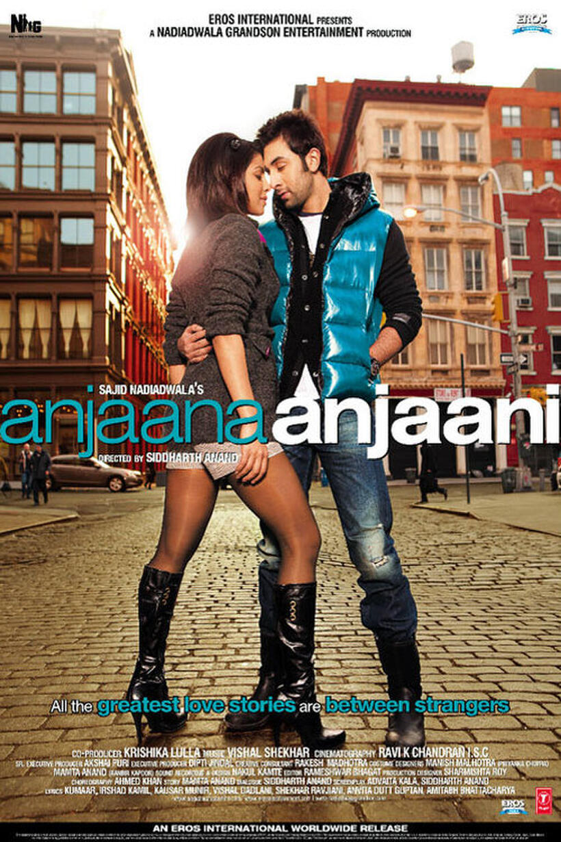 Poster art for "Anjaana Anjaani"