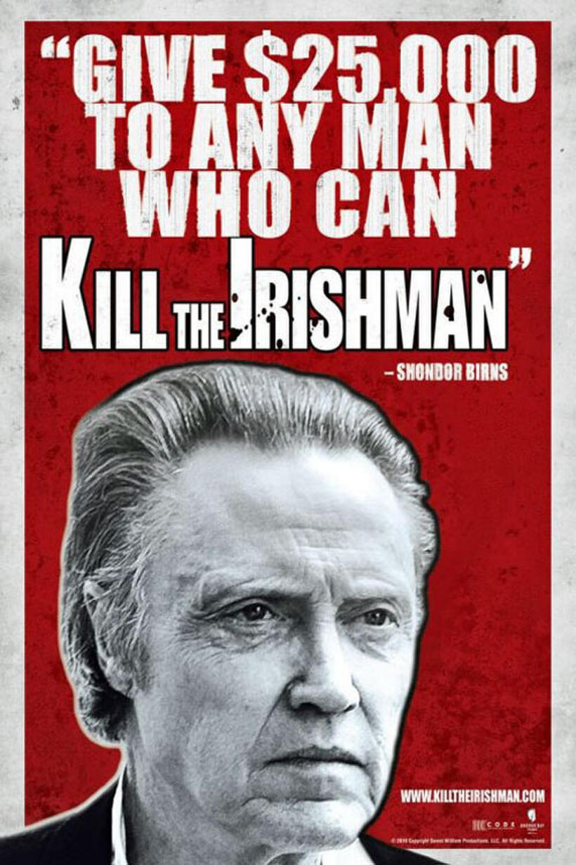 Character poster art for "Kill the Irishman."