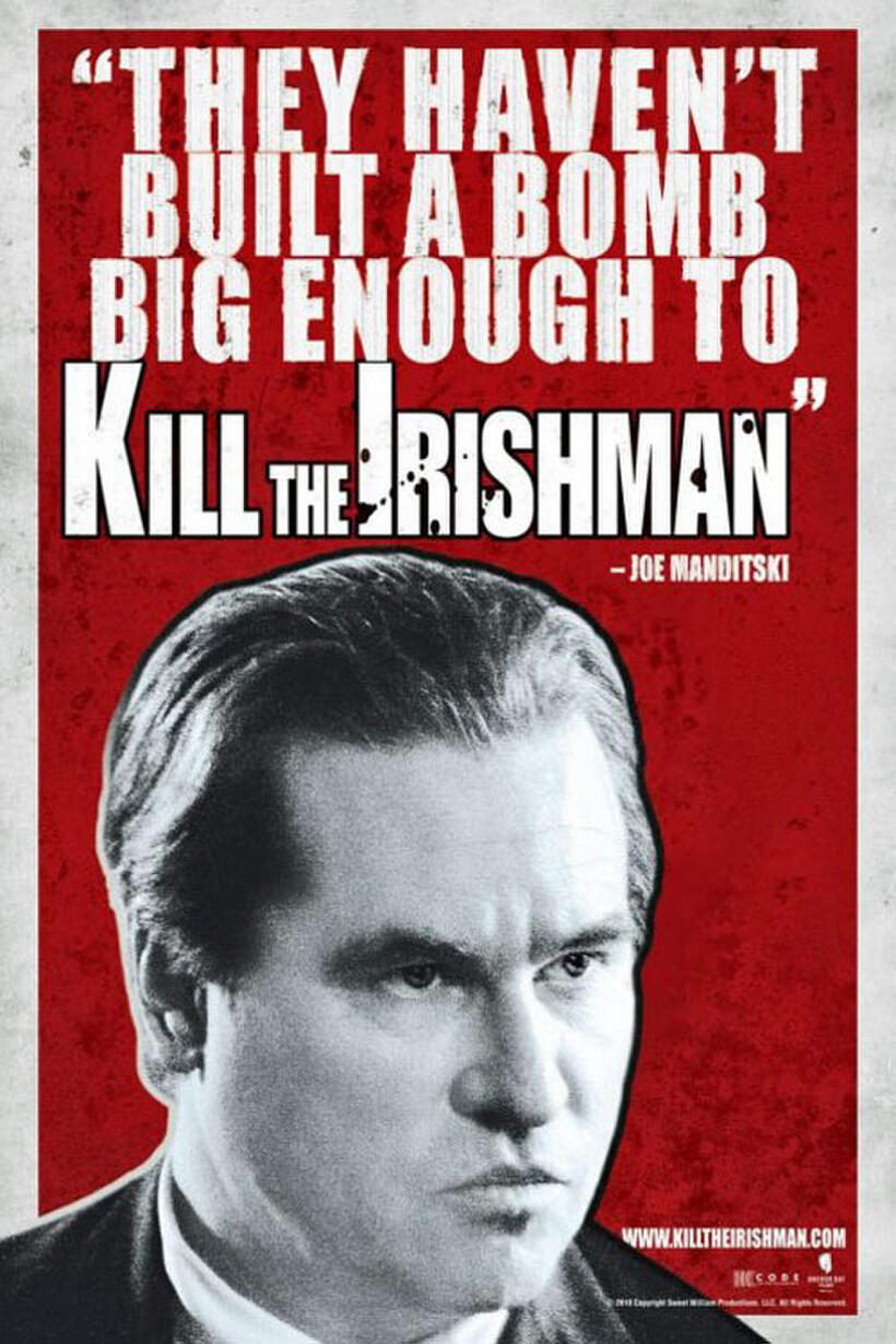 Character poster art for "Kill the Irishman."