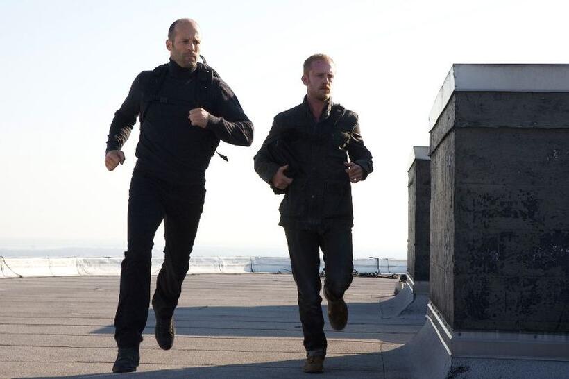 Jason Statham and Ben Foster in "The Mechanic."