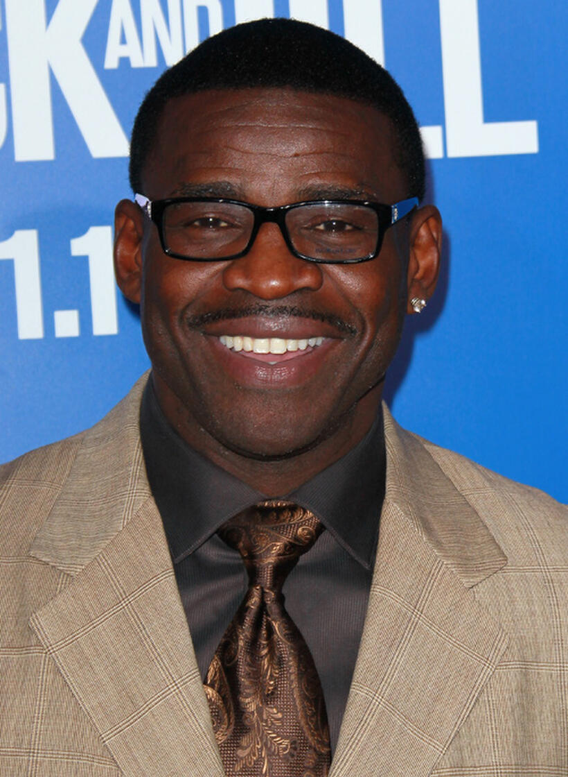 Michael Irvin at the California premiere of "Jack and Jill."