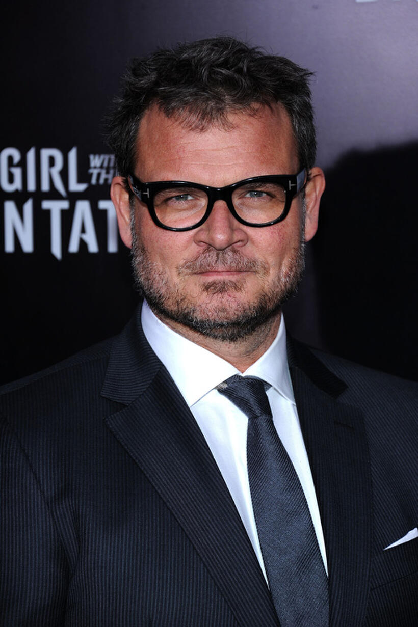 Yorick Van Wageningen at the New York premiere of "The Girl With The Dragon Tattoo."