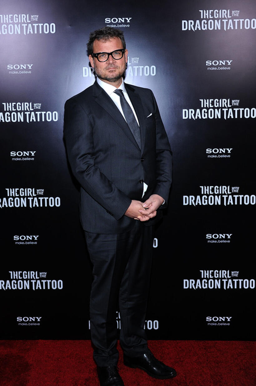 Yorick Van Wageningen at the New York premiere of "The Girl With The Dragon Tattoo."