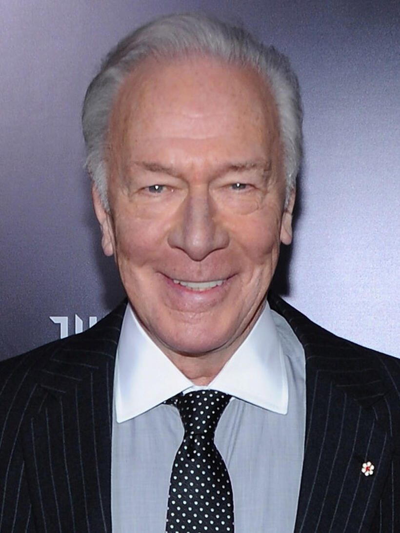 Christopher Plummer at the New York premiere of "The Girl With The Dragon Tattoo."