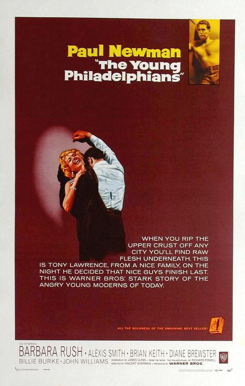 Poster art for "The Young Philadelphians."