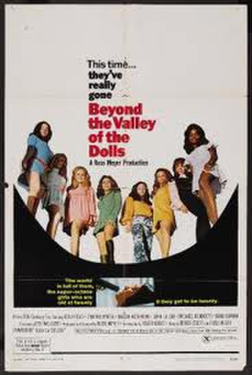 Poster art for "Beyond the Valley of the Dolls."