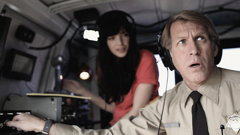 Roxanne Mesquida and Stephen Spinella in "Rubber."