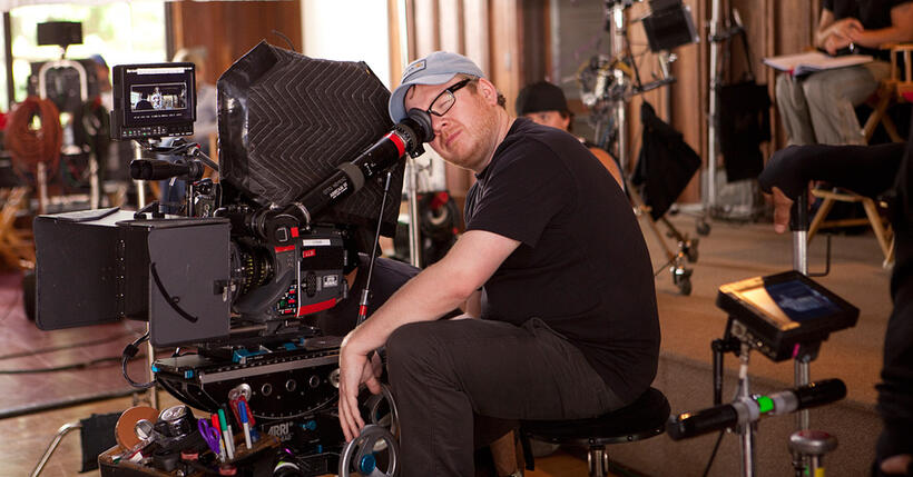 Director Jim Field Smith on set of "Butter."