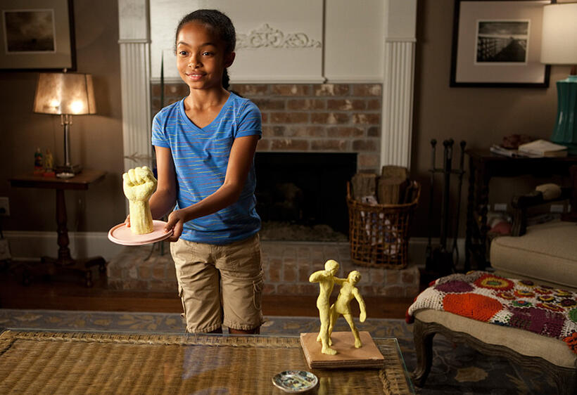 Yara Shahidi as Destiny in "Butter."