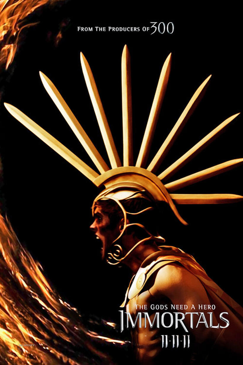Poster art for "Immortals."
